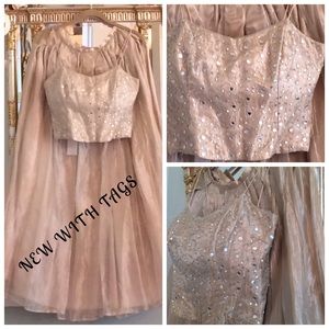 Wedding/maid of honor dress. Neiman Marcus. Tags