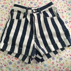 American Apparel high waisted shorts