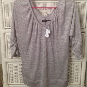 Grey sparkle shirt