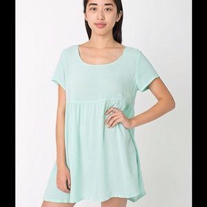 american apparel mint babydoll