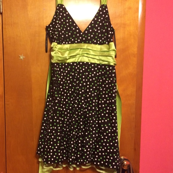 Black Polka Dot Dress