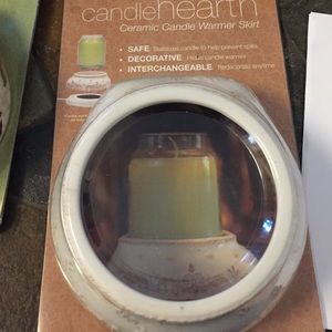 5 Ceramic candle warmer skirt!