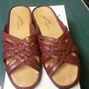 SOLD! Leather sandal