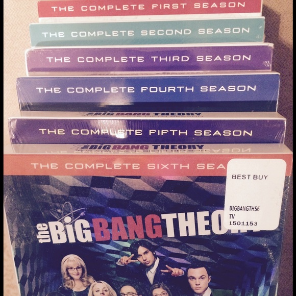 THE FIRST-SIXTH SEASONS OF THE BIG BANG THEORY🌟💥