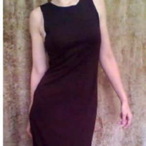 Dark brown long maxi dress