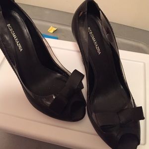 Black BCBG heels