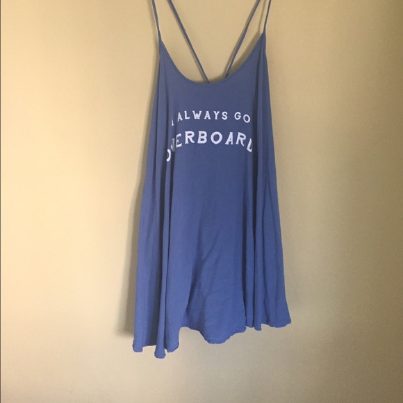 Wildfox I always go overboard dress