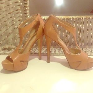 Nude Platform Heels