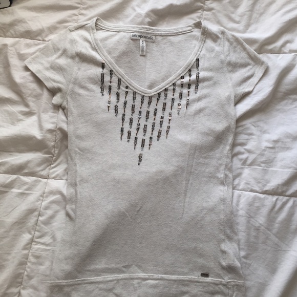 Aeropostale Tee with Detail