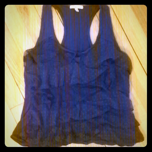 Sexy printed lace tank by Charlotte Russe!