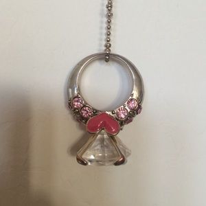 Betsey Johnson "Large Ring" Necklace