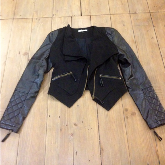 Leather jacket