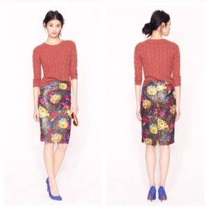 J. Crew Skirts - Collection No 2 pencil skirt in floral brocade J. Crew Skirts - Collection No 2 pencil skirt in floral brocade