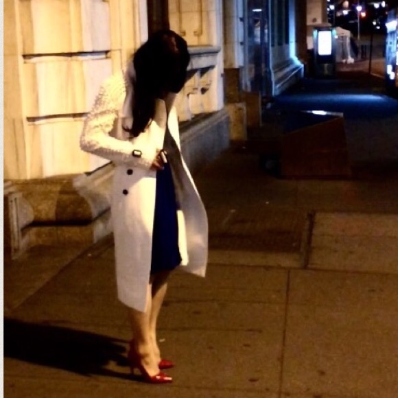 BURBERRY PRORSUM  🔱white studded trench 💋RARE 💋 - Picture 4 of 8