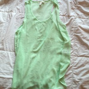 Mint Sheer Tank