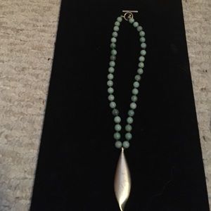 💄 Gold and jade necklace "Reaction "💄