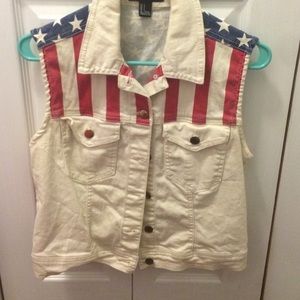 Denim vest!