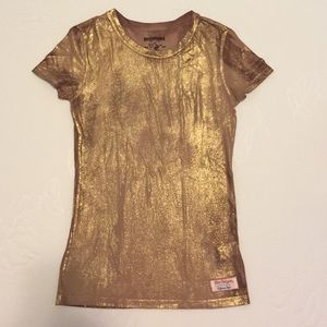 True Religion gold shirt