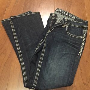 Boot cut jeans