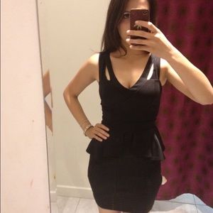 Night Out Peplum Dress