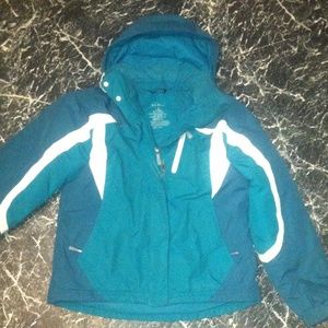 L.L. Bean Tealish winter ski jacket! 🎿