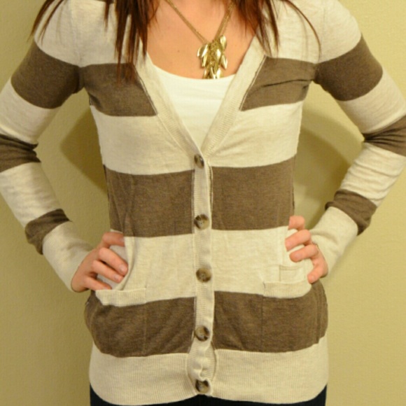 Aeropostale striped cardigan **NEWLY REDUCED!!**