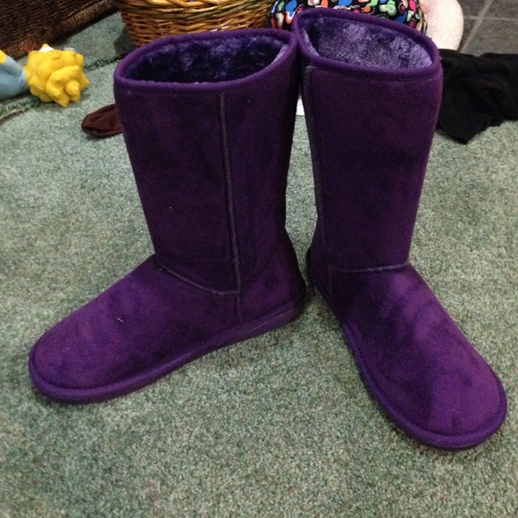 Boots - Purple boots