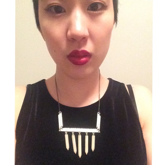 ❌SOLD❌ Vanessa Mooney Silver Sword Necklace