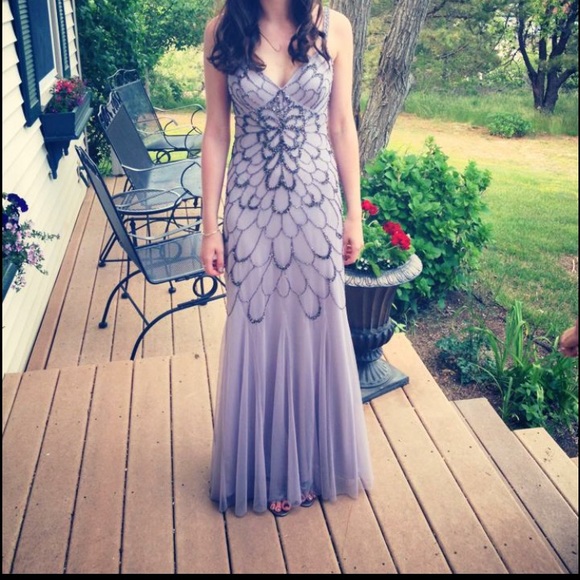 Adriana Papell prom dress - Picture 1 of 4