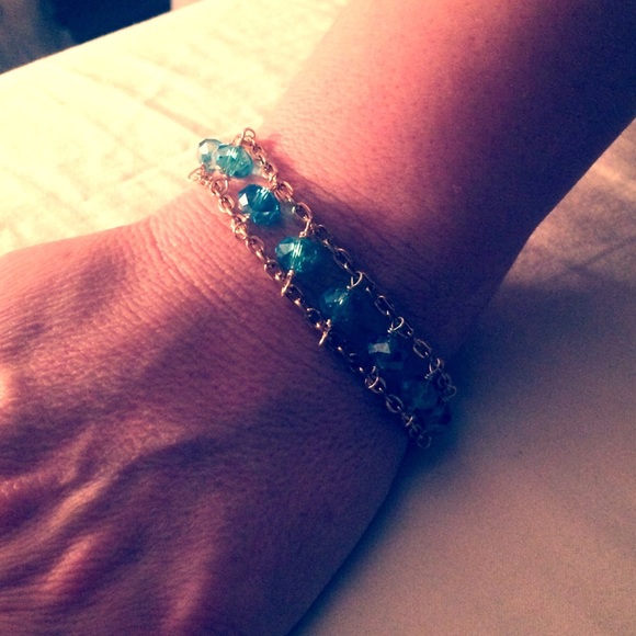 Handmade rosary bracelet