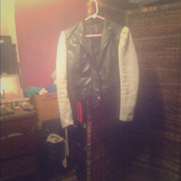 Leather jacket