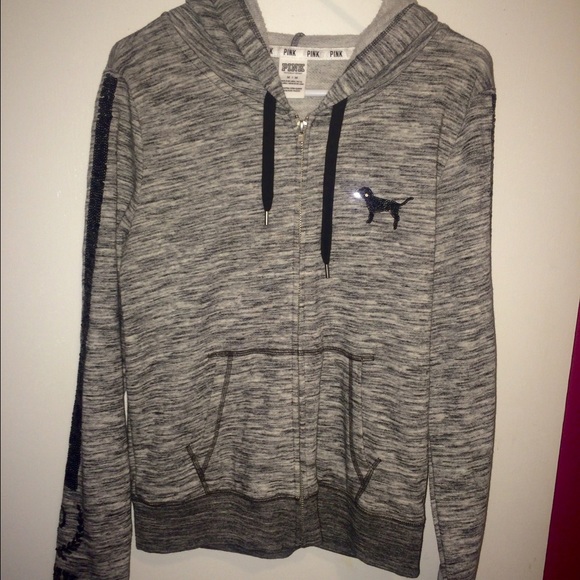 Bling marled hoodie!