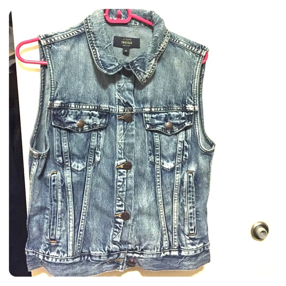 Jcrew Jean vest