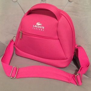 Lacoste Parfums Pink Vanity Bag