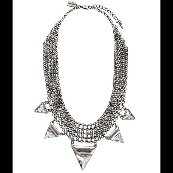 HOLD 🚫 JENNY BIRD ♠️ Illumina Silver Bib. NWOT - Picture 2 of 2