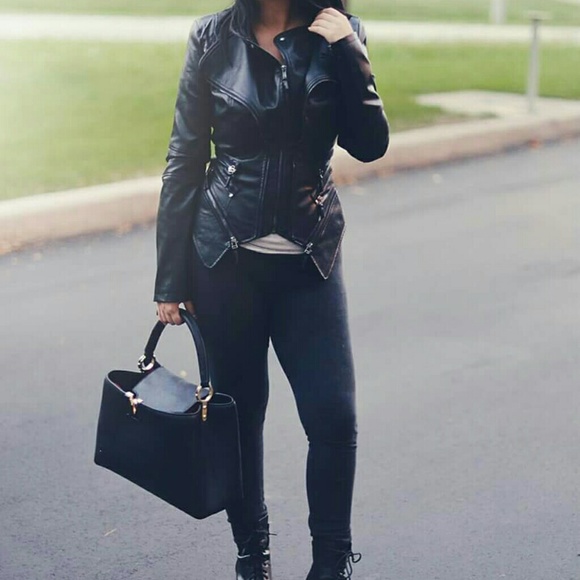 Jackets & Blazers - Leather jacket