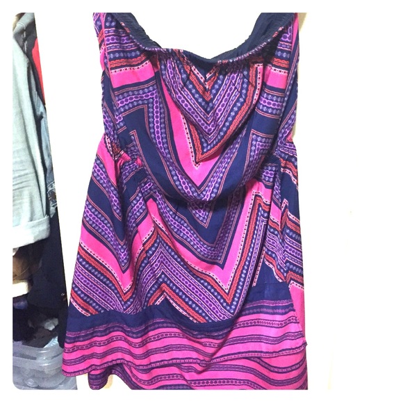 Express strapless dress