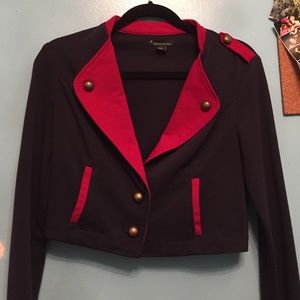 Crop blazer