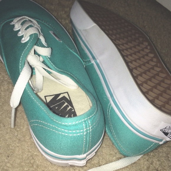 Mint Green Vans
