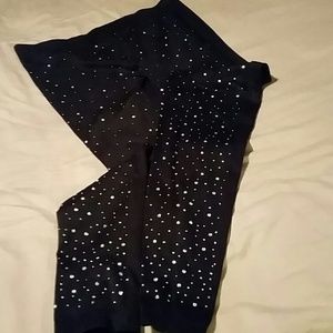 SOLD Adorable blinged out leggings