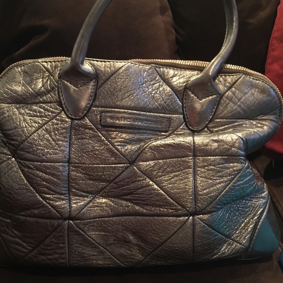 Marc Jacobs silver handbag