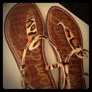 Sam Edelman Gigi Sandals in Leopard