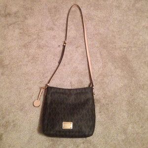 Michael Kors logo satchel