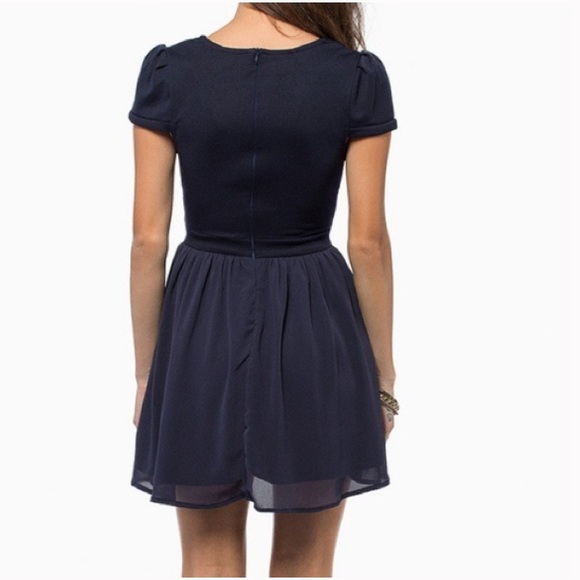 🚫 SOLD 🚫 BLACK* Skater Dress - Picture 2 of 4