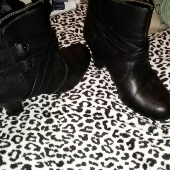 Black booties