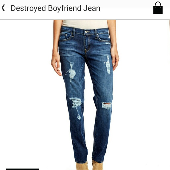 Boyfriend Destroyed Jeans