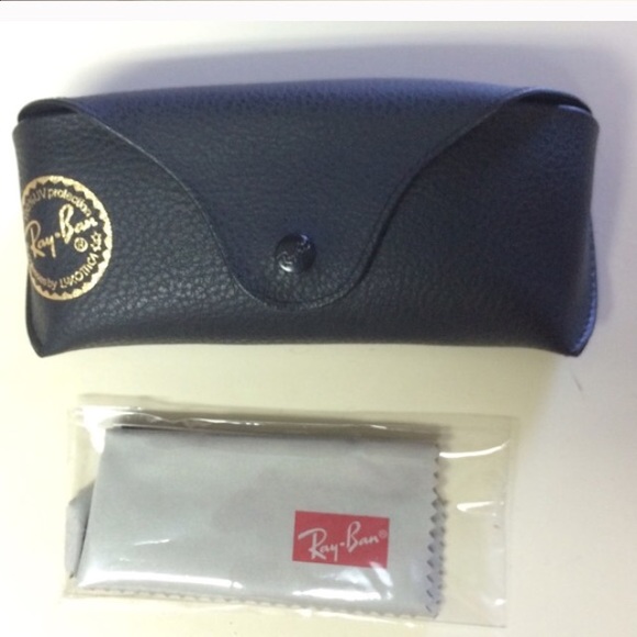 Rayban Case & RB Foldable wayfarer bundle