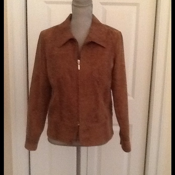 Brown Jacket. Size 8