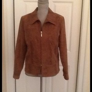 Brown Jacket. Size 8