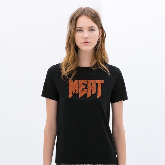ZARA MEAT SHIRT